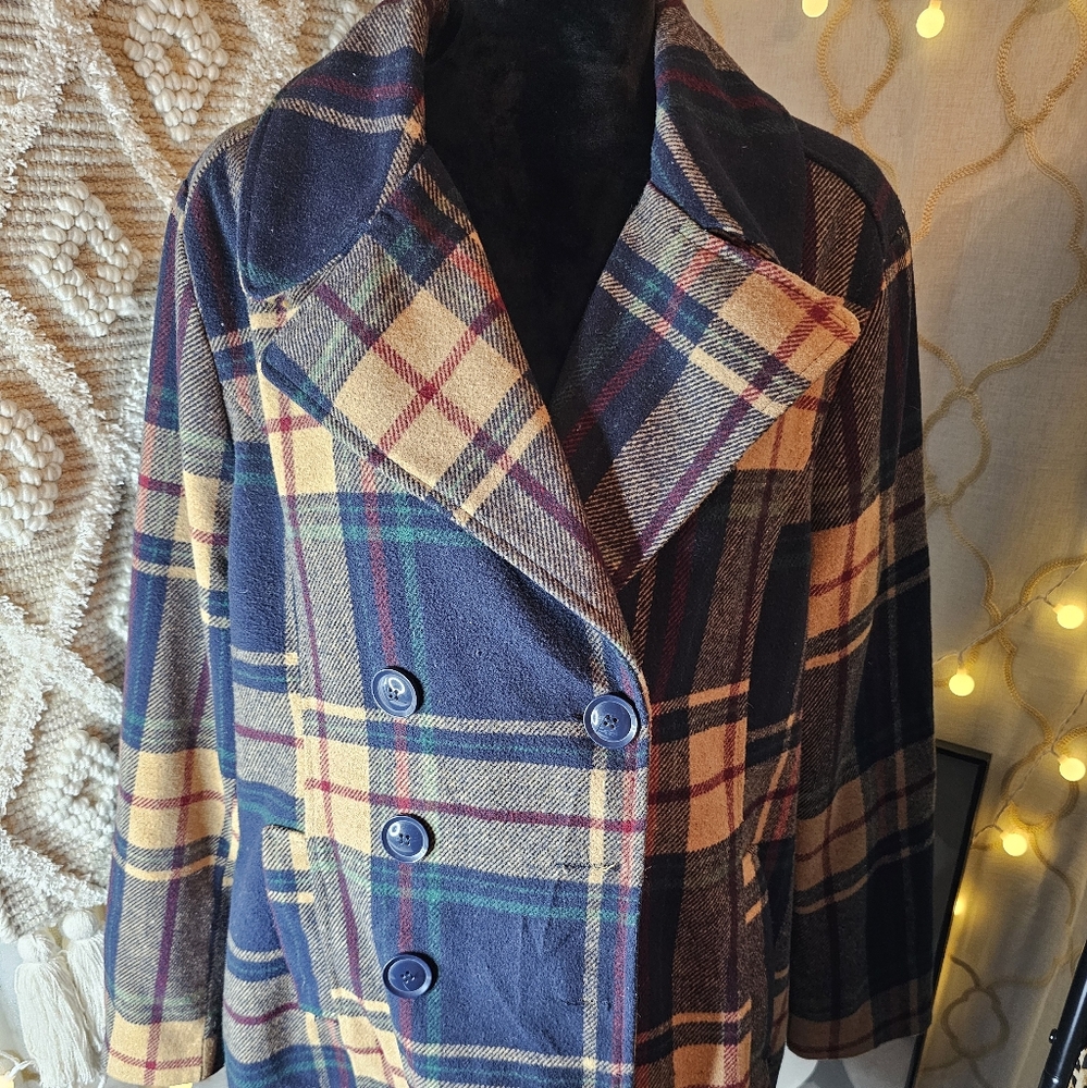 Larry Levine XXL peacoat style